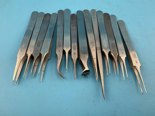 High Quality Swiss Watchmakers Tweezers Lot
