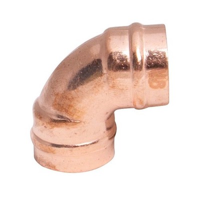PPG 55396XS for PlumbMaster 1/2 Copper Proseries Pre-Solder 90 Deg Elbow