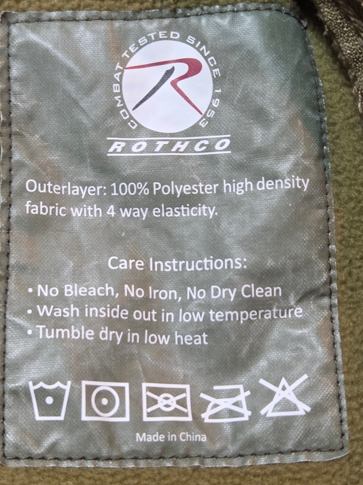 Rothco Jacket Tan Tactical Soft Shell Hooded Flee… - image 7