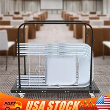 Large Capacity Rolling Cart, Folding Table Cart, Folding Table Trolley