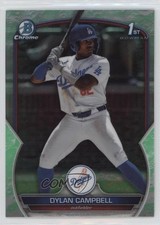2023 Bowman Draft Chrome Lunar Glow Refractor Dylan Campbell #BDC-181 6ns