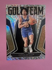 Panini 2024-25 Totally Certified Gold Team Jared McCain Rookie #1 76ers