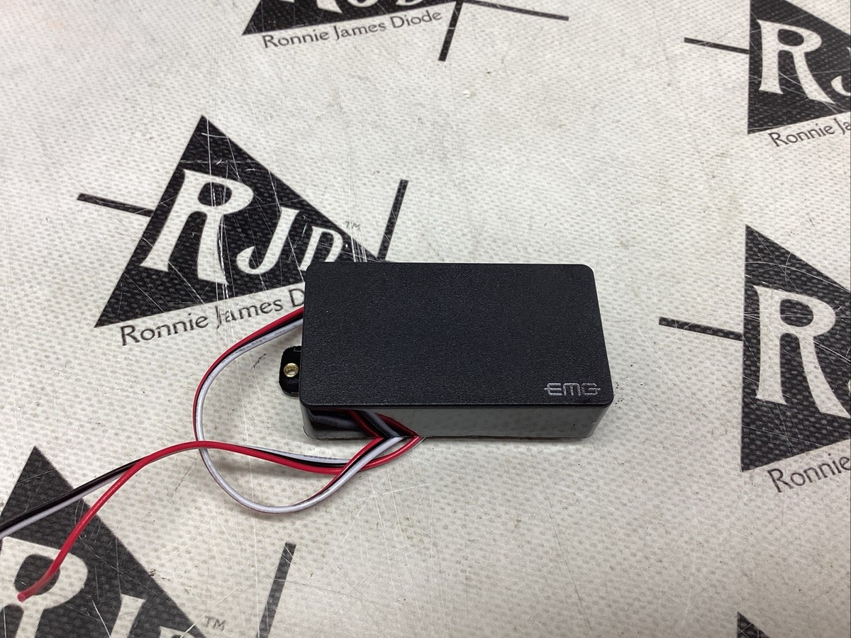 EMG 81 Black Ceramic Active Guitar Pickup Humbucker | eBay