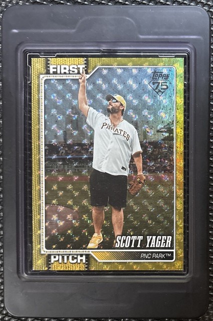 2026 Topps Series 2 Scott Yager First Pitch Foilfractor 1/1 FP-13 Pirates🔥🔥