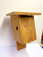 Large Cedar Blue Bird House With Clean Out Door 16 x 7.5 x 6 Unused