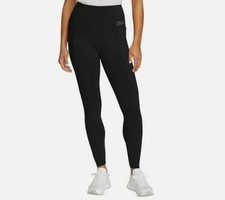 NWT EDDIE BAUER 1732089 SOLID BLACK LADIES' TRAIL TIGHTS SZ L K50