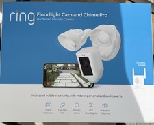 Ring Floodlight Camera and Chime Pro, White NEW IN BOX - Factory Sealed