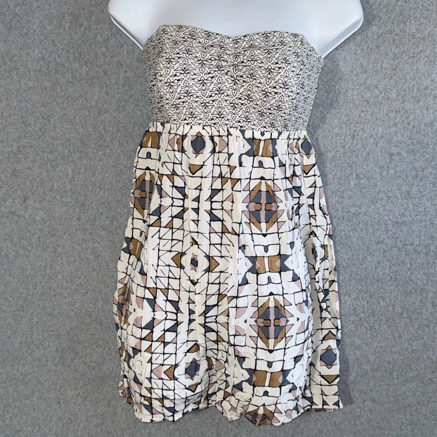 Vestido Roxy Bungalow Para Mujer - Manga Corta, Azul, Talla Small