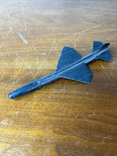 Vintage Marx Atomic Cape Canaveral Missile Base Bomarc Rocket Black Missile HTF