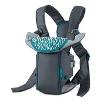 NIB Infantino Swift Classic Baby Carrier 2-Position Gray with Pocket  Bib Gray