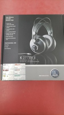 AKG K271 MK2 Studiomonitor Kopfhörer 55Ω Rückseite geschlossen 3m Kabel gebra...