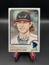2022 Topps Heritage Minor League Edition | Real One Auto Max Ferguson #ROA-MF