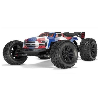 Arrma ARA8608V6T4 KRATON 6S V6 4X4 BLX Brushless 1:8 Speed MT RTR, Blau/Rot