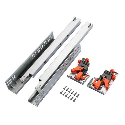 6 Pair of 24 Inch Undermount Soft Close Drawer Slides 100LB Load Capacity Ful...
