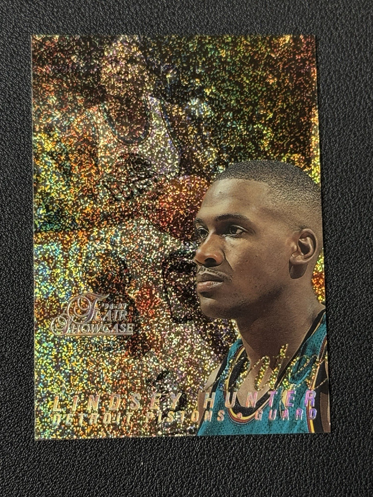 Lindsey Hunter 1996-97 Flair Showcase Row 0 #85 - Detroit Pistons