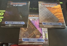 Starfinder Flip-Mats Basic Starfield Terrain Cantina Paizo