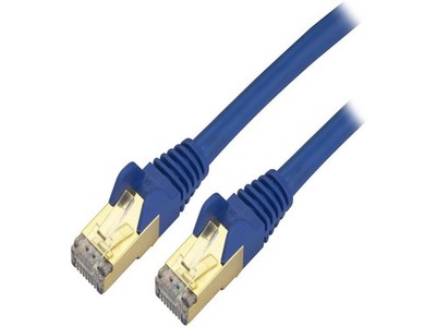 StarTech C6ASPAT4BL StarTech.com Cat6a Shielded Patch Cable - 4 ft - Blue -