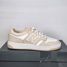 Size 4.5 Big Kids - New Balance 480 - Timberwolf / White - GSB480LB