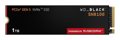 Western Digital Black WD_BLACK  SN8100 NVMe  SSD POWERED BY SANDISK 1 TB