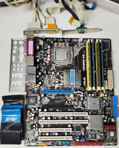 🧠 ASUS P5WDG2-WS | Intel Pentium D 840 | 4GB DDR2 | LGA775 | Workstation Cl