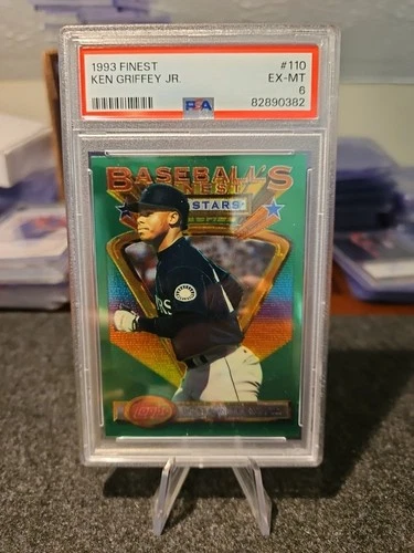 1993 Topps Finest - Baseball's Finest All-Stars Ken Griffey Jr #110 PSA 6 EX-MT