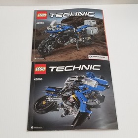 LEGO TECHNIC: BMW R 1200 GS Adventure (42063) INSTRUCTION MANUAL ONLY