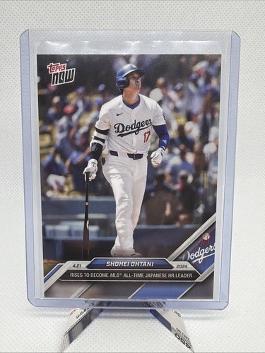 2024 Topps Now - Shohei Ohtani #106 / MLB All Time Japanese HR Leader