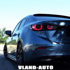 2014-2018 Smoke Led Tail Lights Drl Wanimation Type For Mazda 3 Axela Sedan Lr