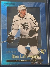 ALEX LAFERRIERE 2023-24 EX 2000 Blue Credentials /299 E-X SP ROOKIE RC #/299