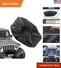 Winch Cover, Newly Upgraded Heavy-Duty Waterproof 1200D Oxford Fabric Cover f...