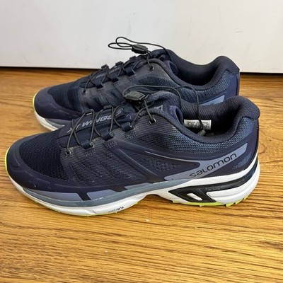 Salomon xt wings 2 Size 8.5 Men And 9.5 Women Blue Boa Closure *needs Insoles*