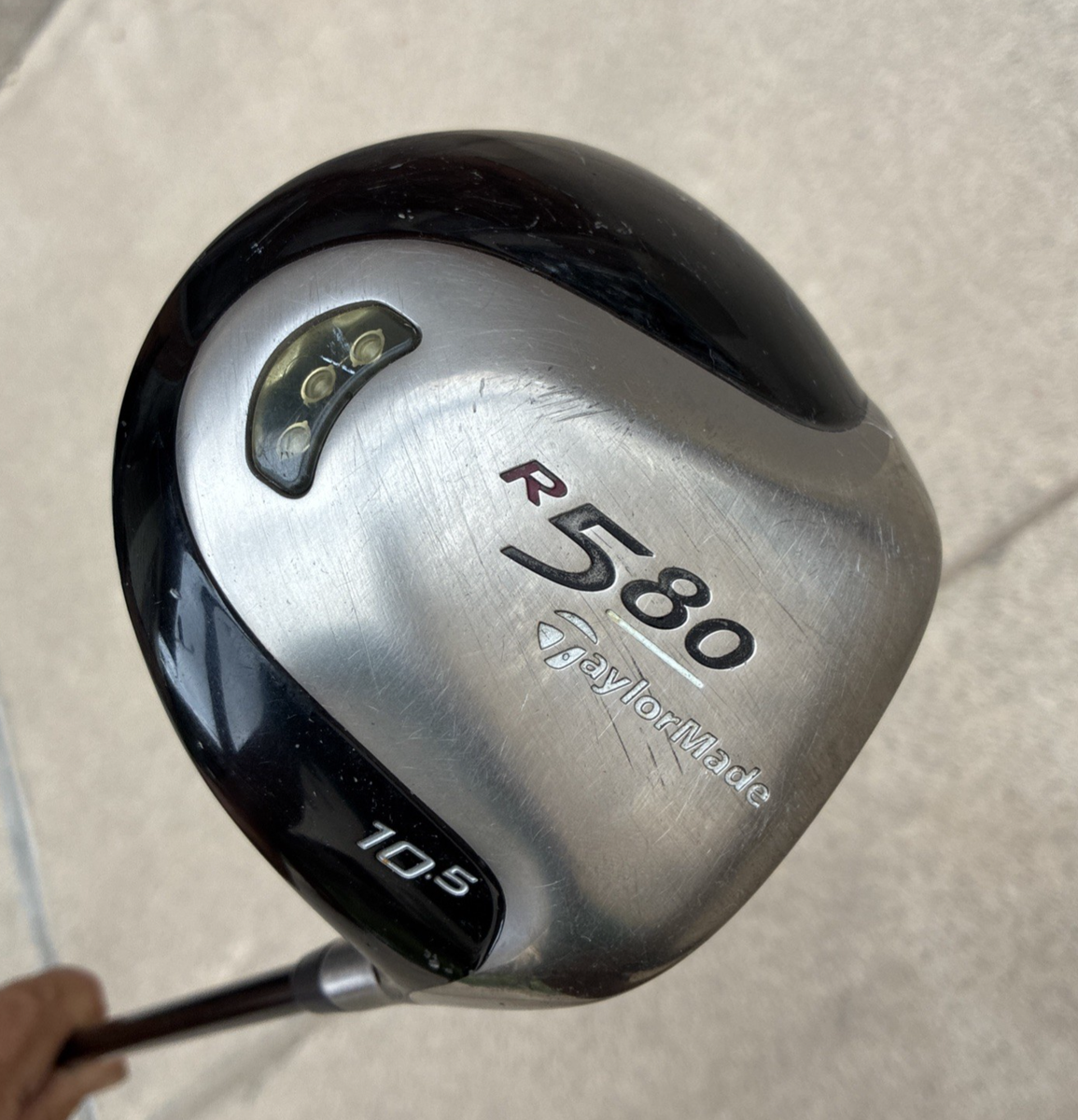 テーラーメイドTaylorMade ドライバー R580、Vsteel 3本