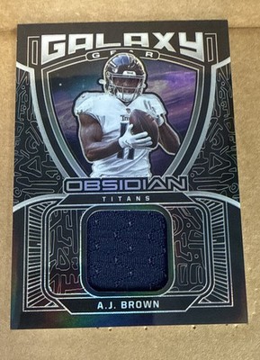 2021 Panini Obsidian - Galaxy Gear A.J. Brown #GG-AJ 06/100 (MEM)
