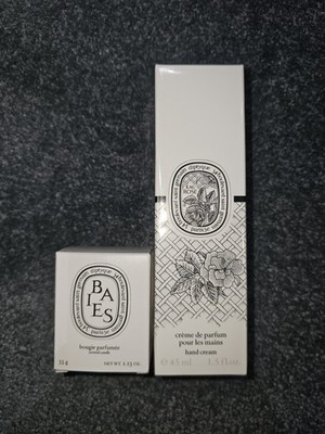 DIPTYQUE Eau ROSE Handcreme 45ml + Baies 35g Duftkerze Konvolut!