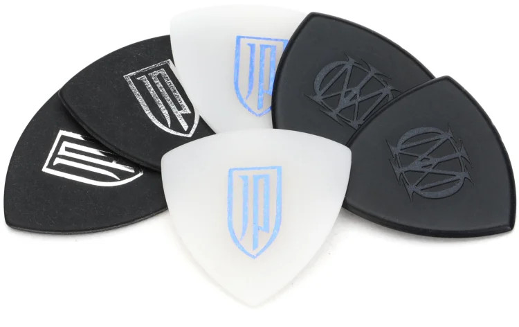 Коллекция медиаторов для гитары Dunlop John Petrucci Trinity - 6 штук в упаковке