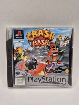Playstation 1 Crash Bash PS1 PAL Konsole Videospiel Bandicoot UK