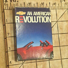 Chevrolet ?An American Revolution? Automobile Deck Of Cards Blue/Yellow