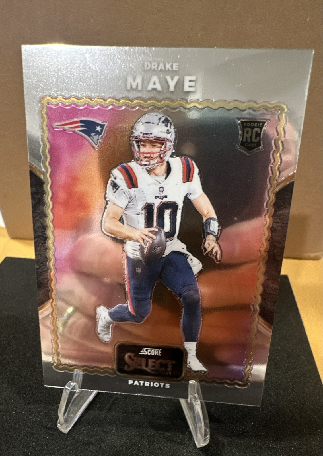 2024 Panini Select - Score Select Throwback Drake Maye #22 (RC)