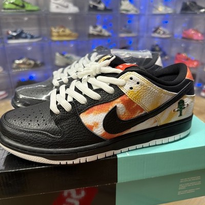 Nike SB Dunk Low Raygun Tie-dye Black Mens Shoes BQ6832-001 Size 9