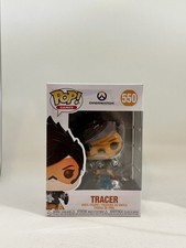 Funko Pop! Vinyl Figure Overwatch Tracer #550 UV Box Damage