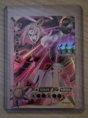 Naruto  / Sakura / #NR-SSR-027 / Holo - Full Art - Chinesisch