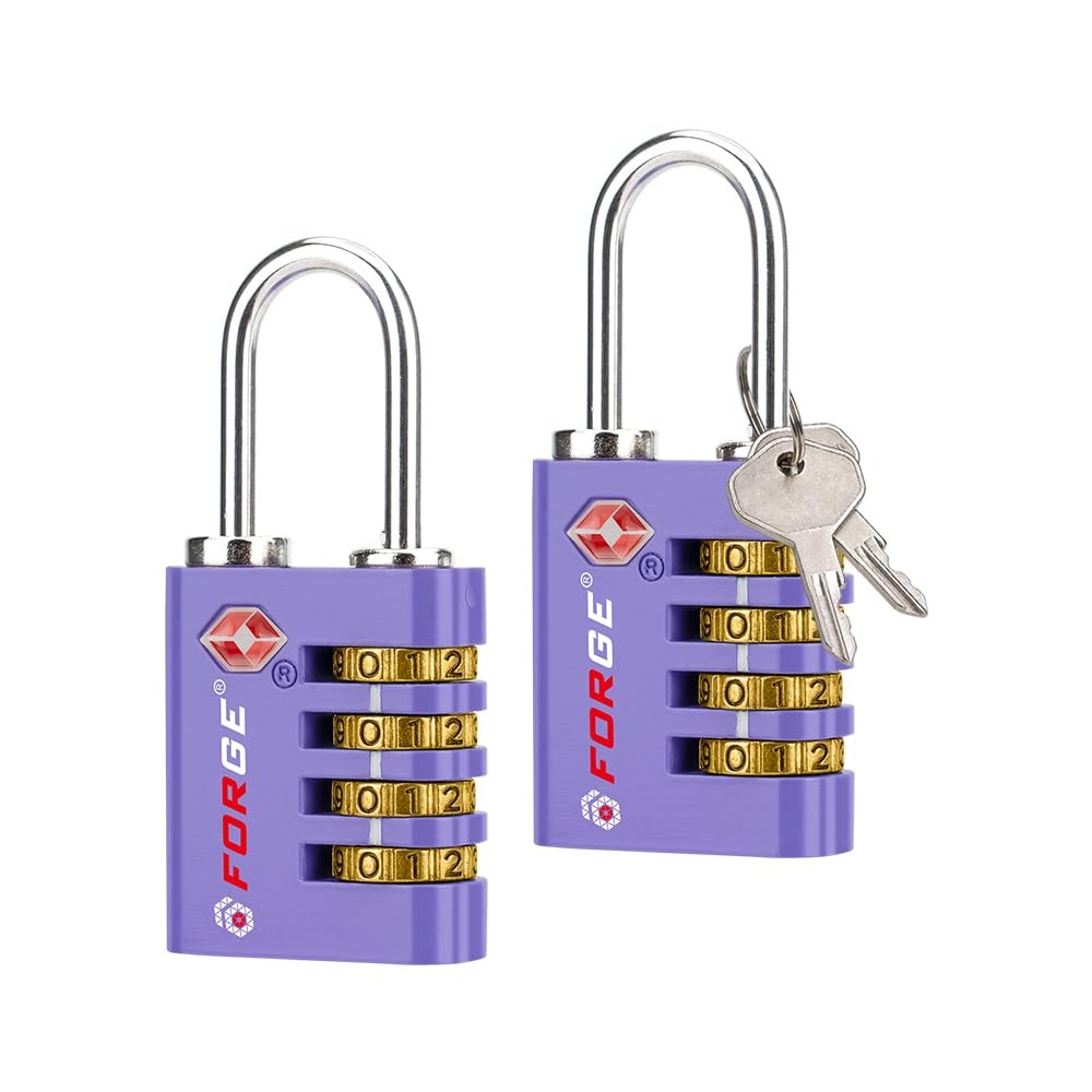 Dual-Opening: Key or Combination Access Lock, TSA Approved L