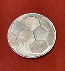 1 Gram Solid Silver Mini Soccer Ball! Great Gift For The Soccer fan! .999% Pure