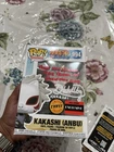 Funko Pop! Anime: Naruto Shippuden Kakashi (Anbu) #994 Chase Signed And Quoted