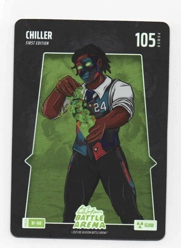 2026 Bo Jackson Battle Arena Chiller `Cam Thomas` Battlefoil GLOW BF-108