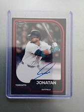 Jonatan Clase On Card Auto #LA-JCL 2024 Pulse Lumin Red Border /65 Toronto
