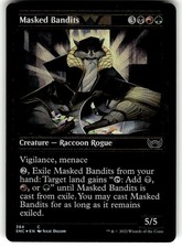 Masked Bandits (Showcase) Streets of New Capenna Foil MTG