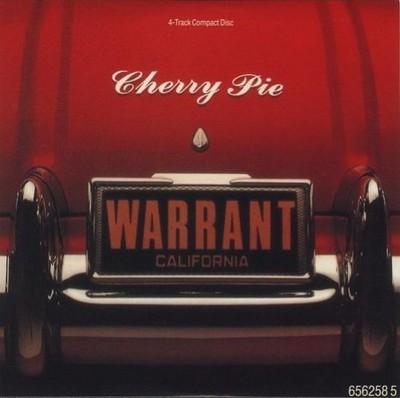 Warrant : Cherry Pie (4 track version) CD Single