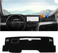 Dashboard Mat For Toyota Camry 2025 w/HUD Non-Slip Bottom Central Sun Protection