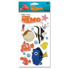 EK SUCCESS Disney FINDING NEMO Dimensional Stickers – 15 pcs